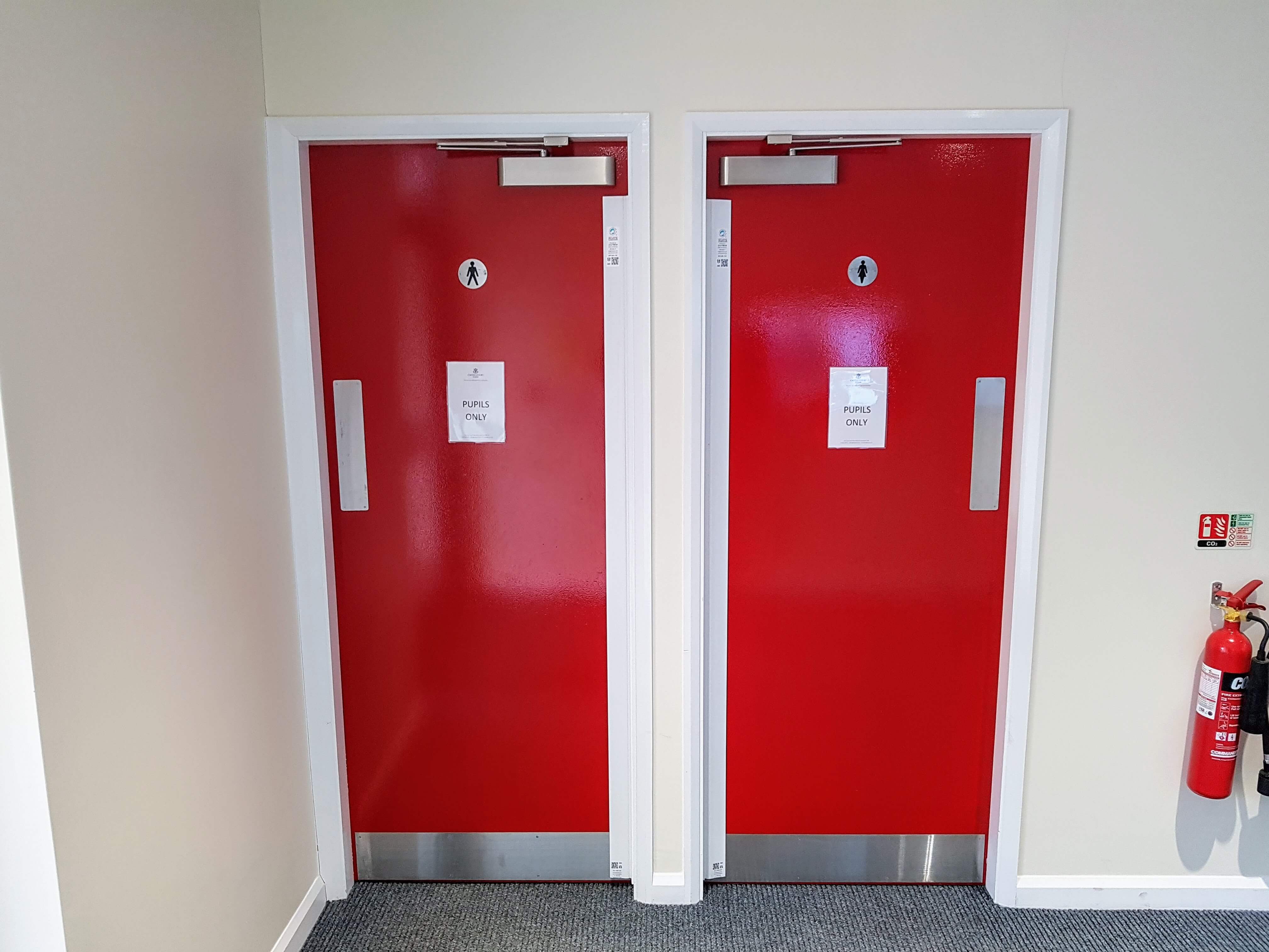 Door finger protection